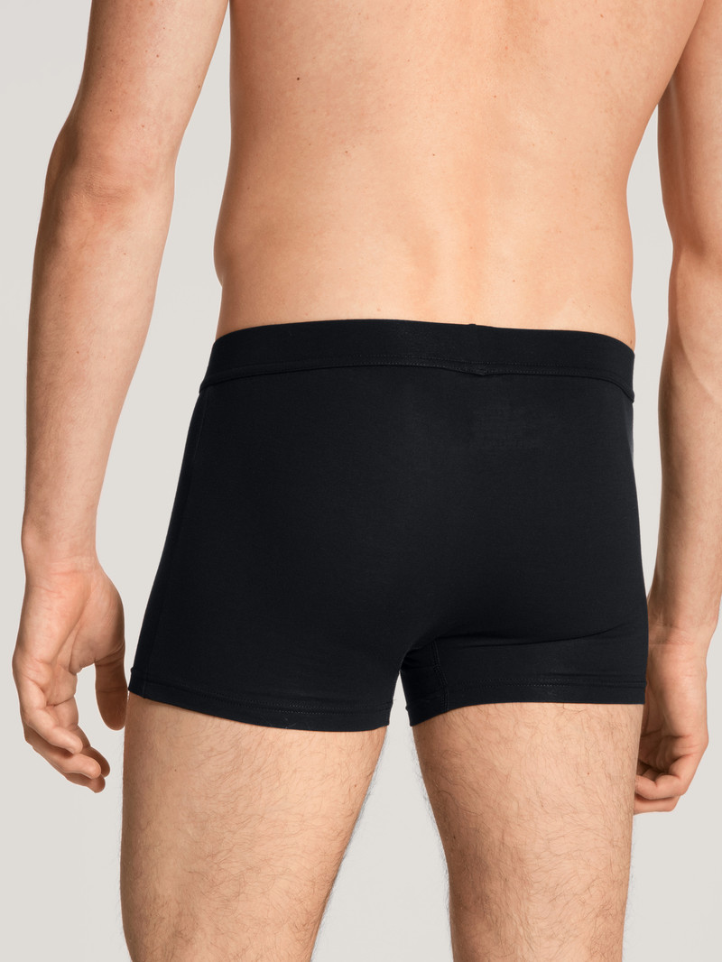 Sous Vêtement Calida Cotton Code Boxer Brief Schwarz Homme | LRF-1978942