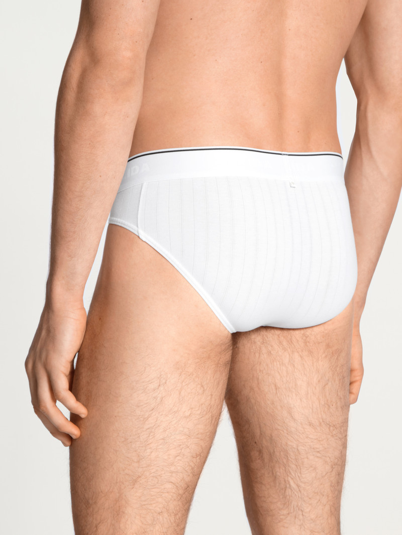 Sous Vêtement Calida Pure & Style Mini Brief Weiss Homme | THR-8799092