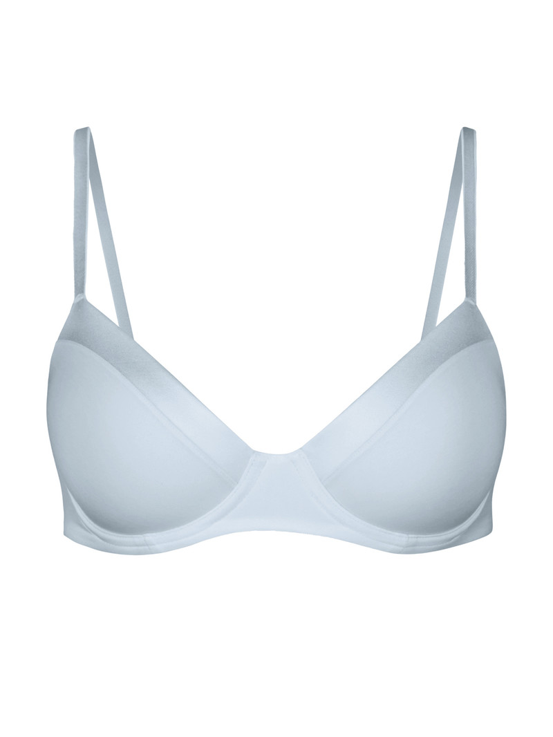 Sous Vêtement Calida Cate T-shirt Bra Arctic Ice Femme | RZD-3527537