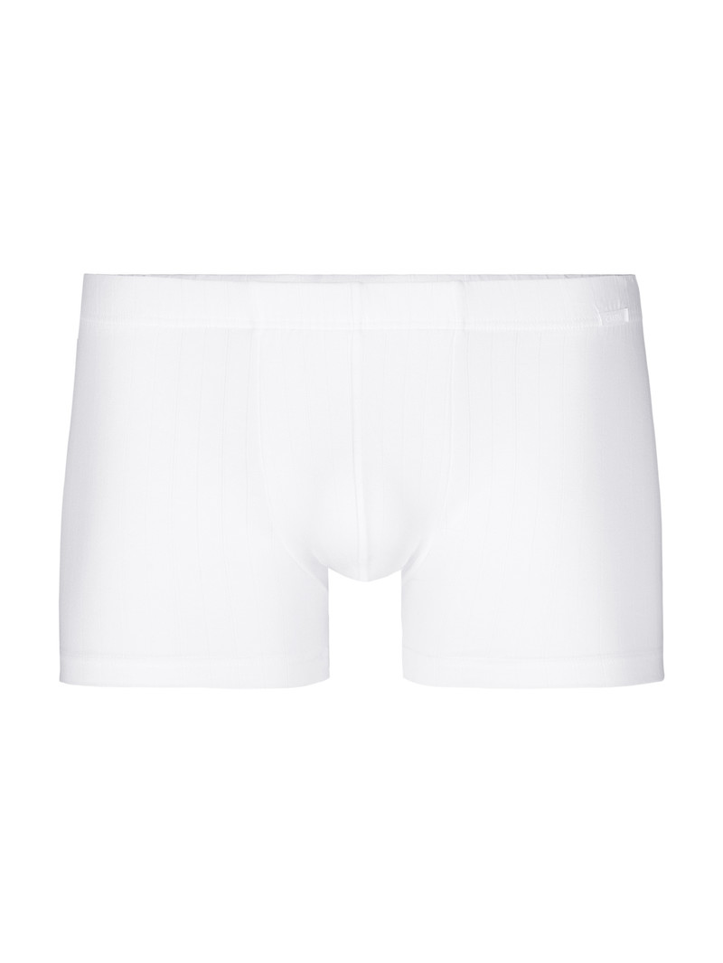 Sous Vêtement Calida Pure & Style Boxer Brief, Covered Waistband Weiss Homme | MDN-7587614