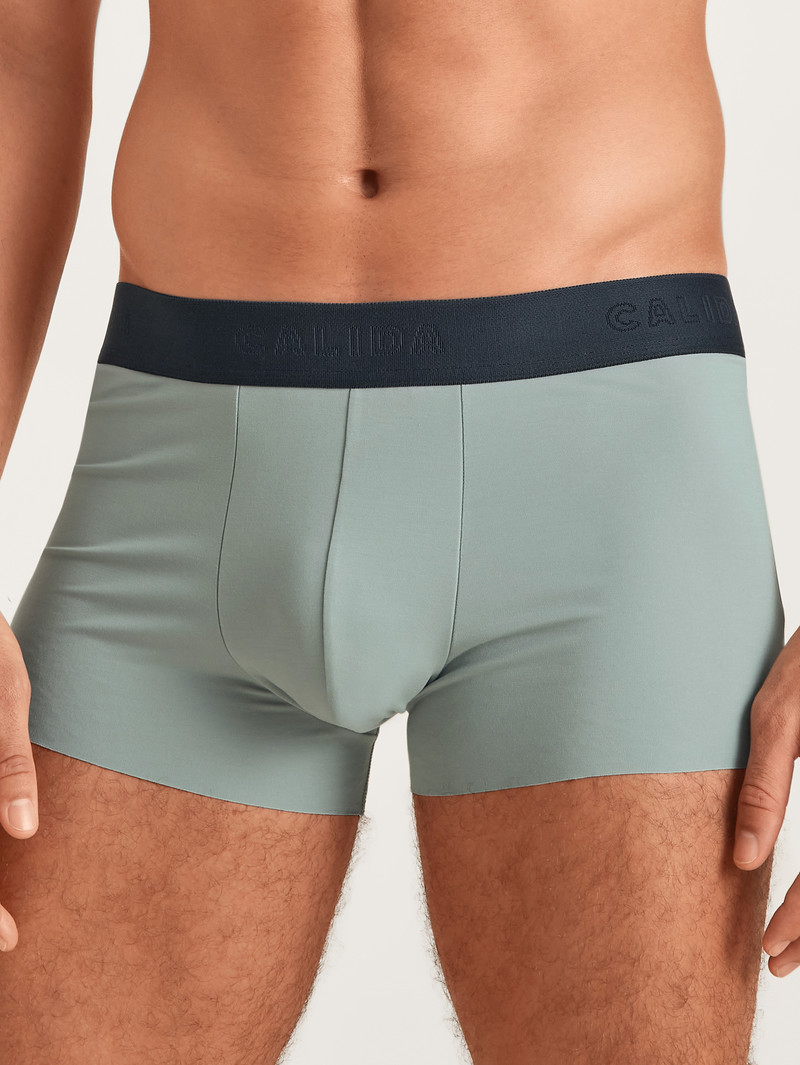 Sous Vêtement Calida Clean Line Boxer Brief With Elastic Waistband Grise Homme | VXM-2406216