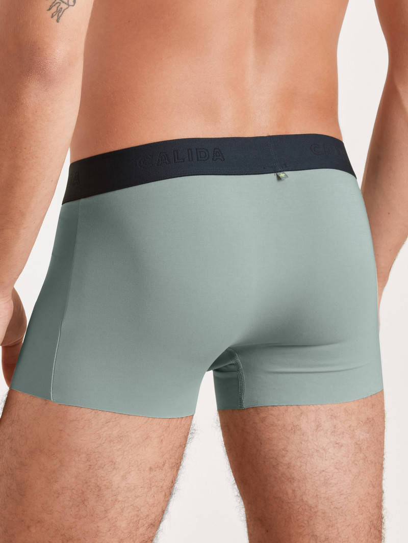 Sous Vêtement Calida Clean Line Boxer Brief With Elastic Waistband Grise Homme | VXM-2406216