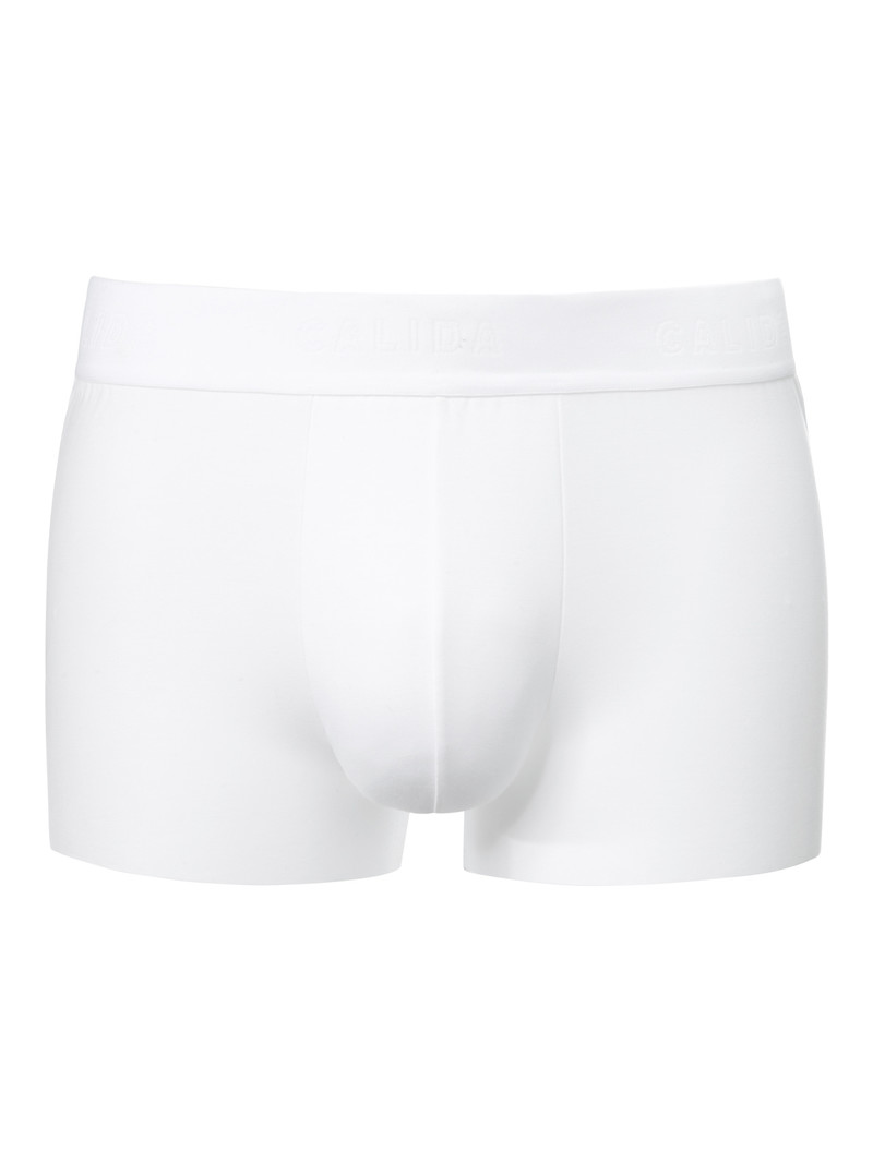 Sous Vêtement Calida Clean Line Boxer Brief With Elastic Waistband Weiss Homme | LSN-5145539