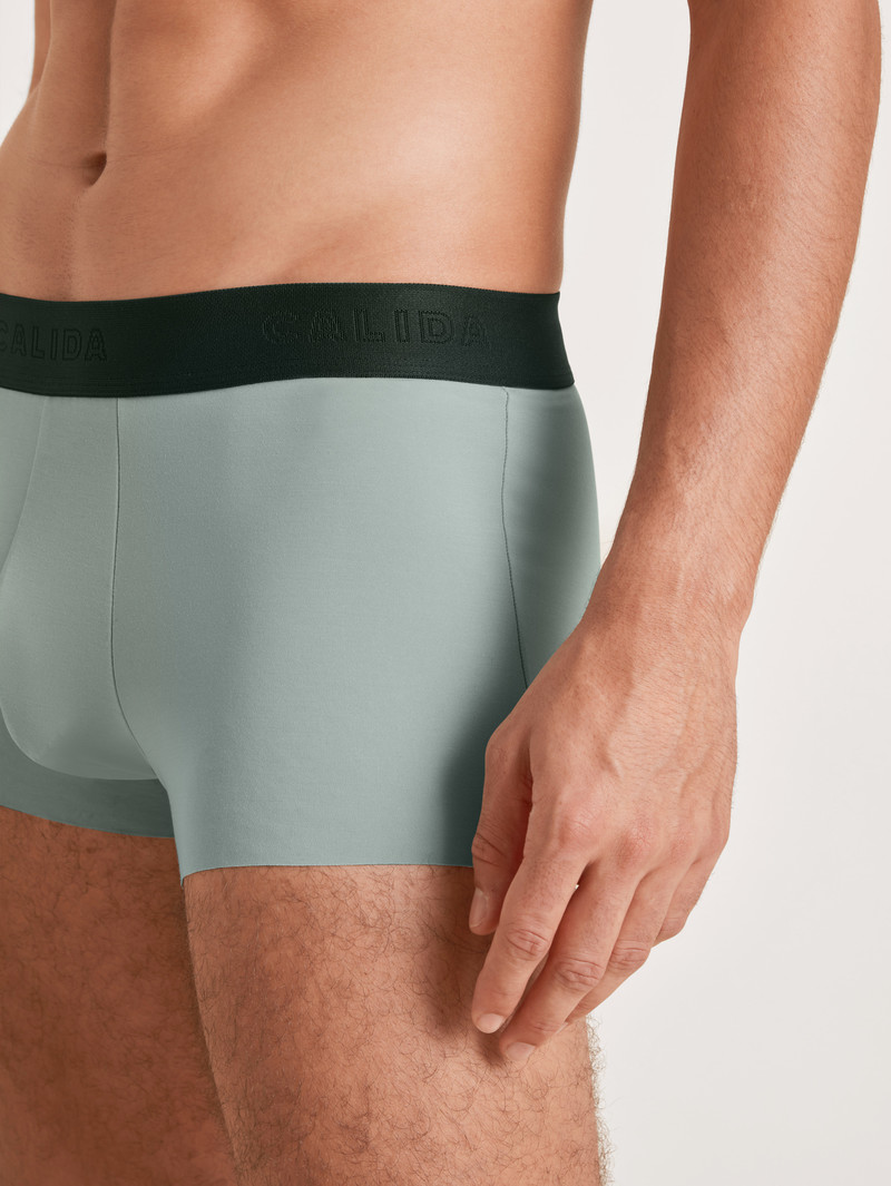 Sous Vêtement Calida Clean Line Boxer Brief With Elastic Waistband Grise Homme | VXM-2406216