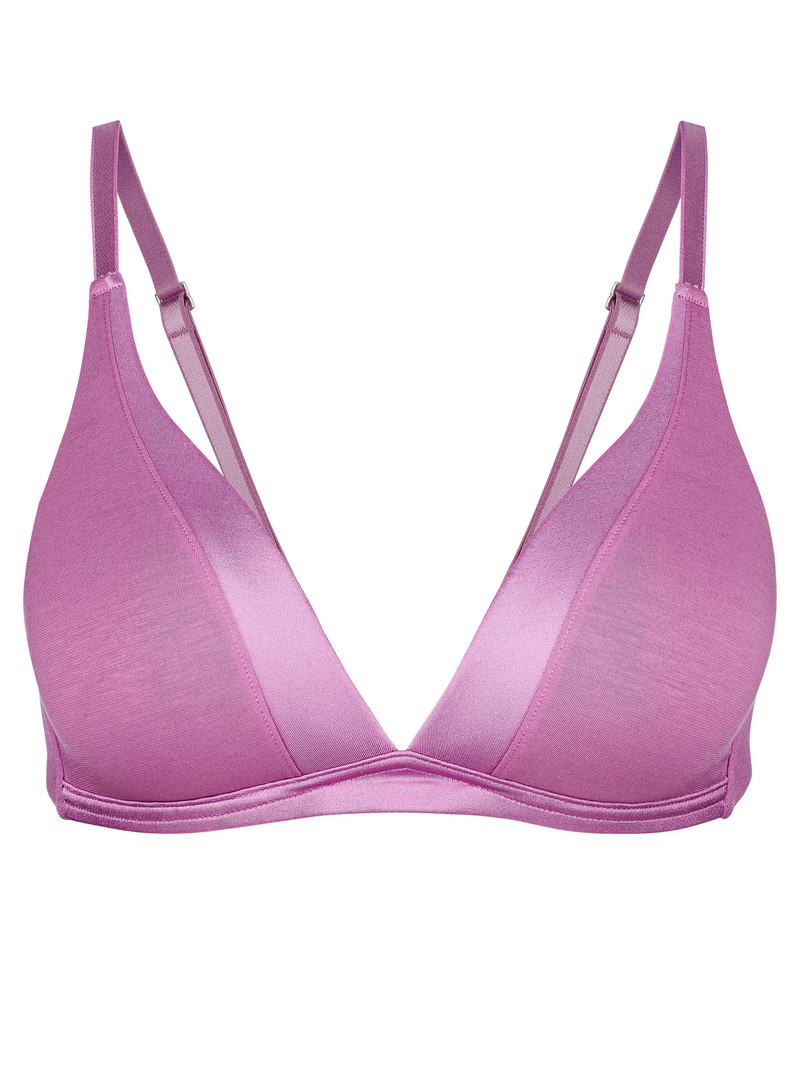 Sous Vêtement Calida Cate Triangle Bra With Padding Mulberry Mauve Femme | LRB-1747375