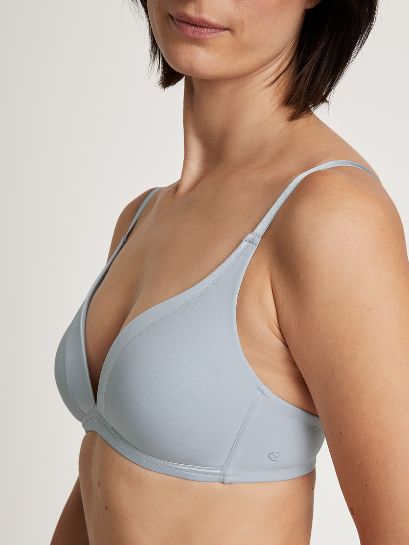 Sous Vêtement Calida Cate Triangle Bra With Padding Arctic Ice Femme | CCC-9495077