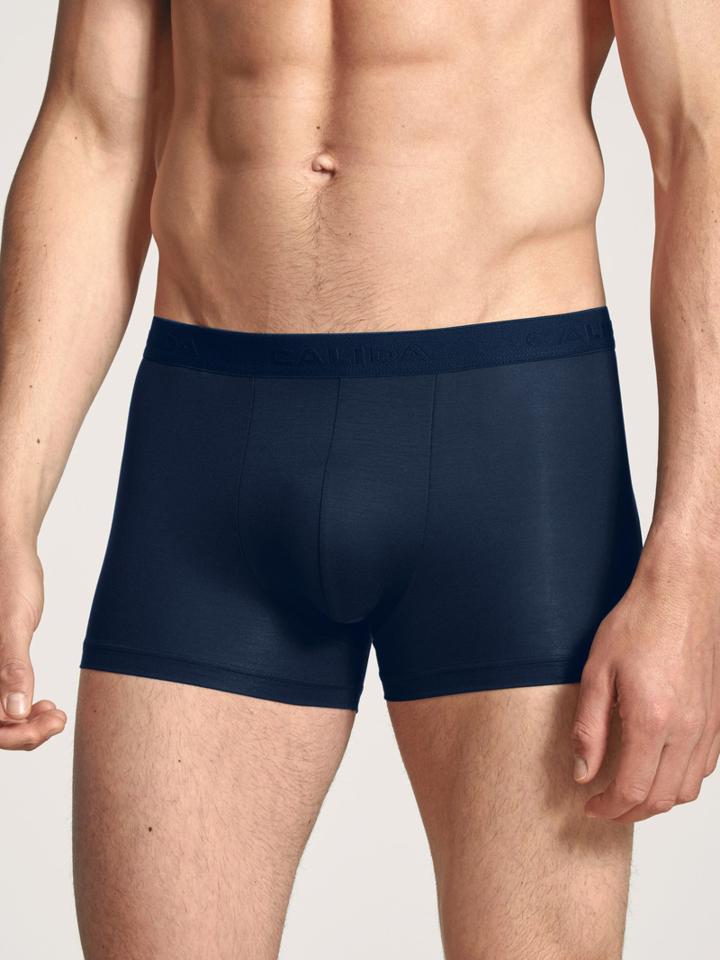 Sous Vêtement Calida Circular Day Boxer Brief, Cradle To Cradle Certified Bleu Homme | EMM-7713452