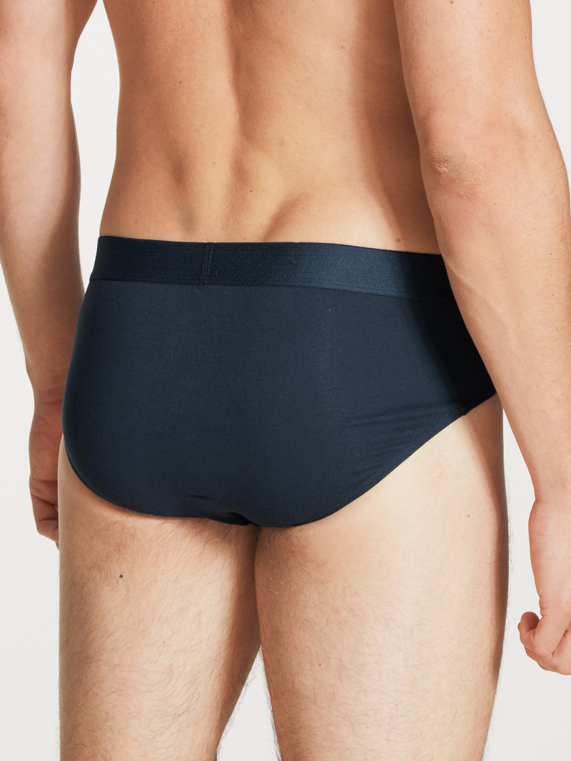 Sous Vêtement Calida Cotton Code Brief Noir Homme | MNS-9546573