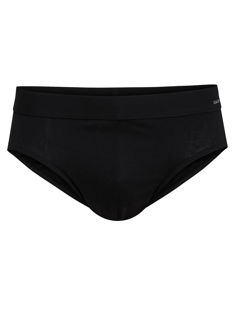 Sous Vêtement Calida Cotton Code Brief Schwarz Homme | EOQ-3512578