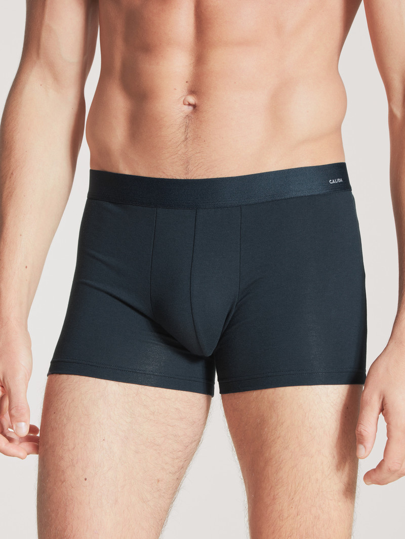 Sous Vêtement Calida Cotton Code Boxer Brief Noir Homme | WHW-4955831