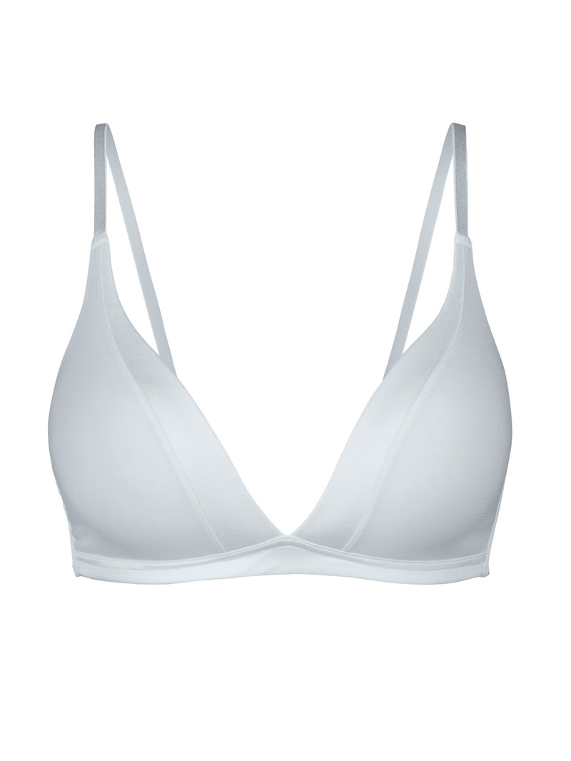 Sous Vêtement Calida Cate Triangle Bra With Padding Arctic Ice Femme | CCC-9495077