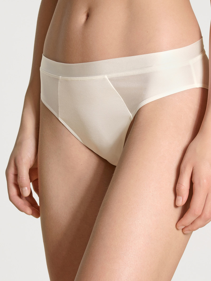 Sous Vêtement Calida Cate Brief Alabaster Crème Femme | UQN-1277761