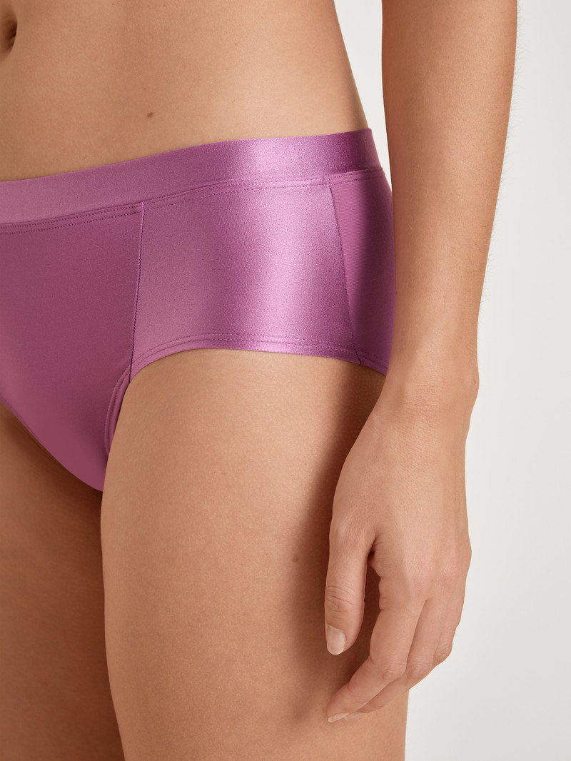 Sous Vêtement Calida Cate Panty, Low Cut Mulberry Mauve Femme | UCI-5277561