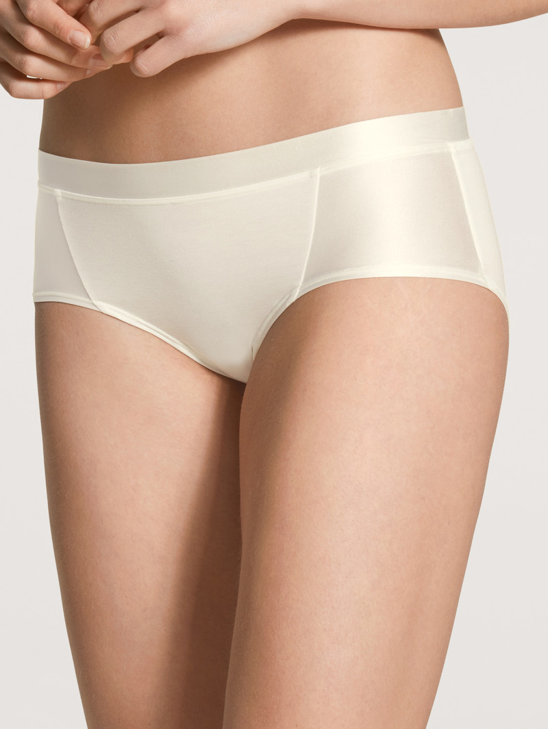 Sous Vêtement Calida Cate Panty, Low Cut Alabaster Crème Femme | VYZ-5757100