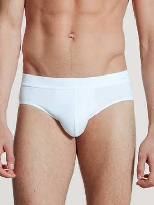 Sous Vêtement Calida Cotton Code Brief Weiss Homme | MSU-3864207