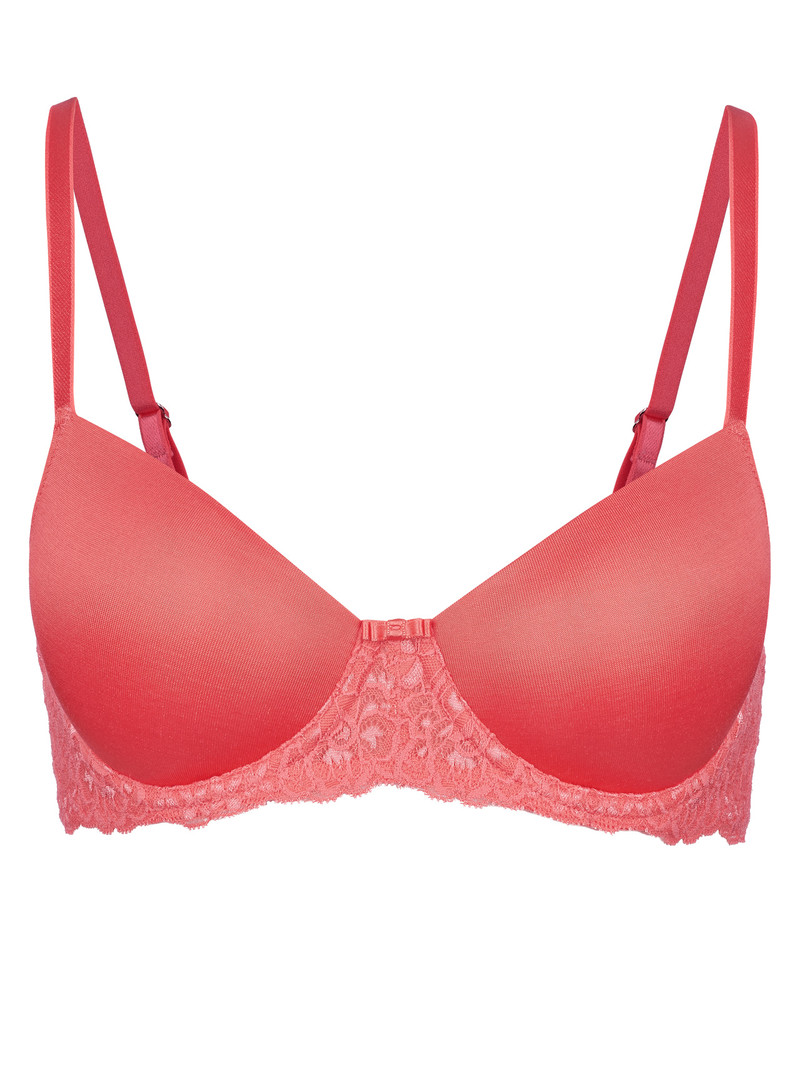 Sous Vêtement Calida Sensual Secrets Underwired T-shirt Bra With Padding Rose Femme | OPX-5781561