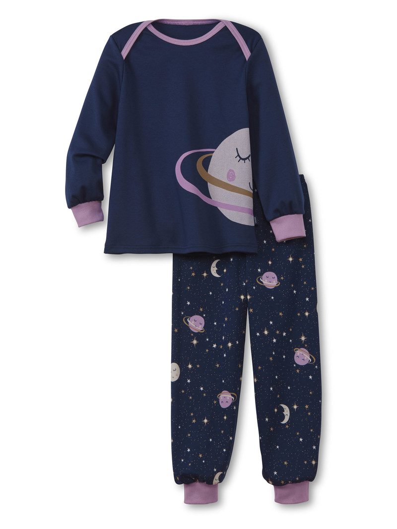 Pyjama Calida Toddlers Universe Pyjama With Cuff Bleu Enfant | OGK-7686308