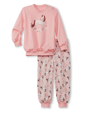 Pyjama Calida Toddlers Horse Pyjama With Cuff Noir Enfant | KXD-6599176