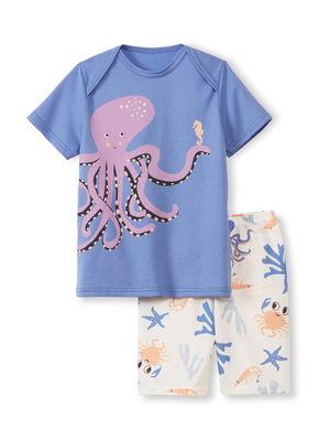 Pyjama Calida Toddlers Sea Short Pyjama Persian Jewel Enfant | GPF-8457395