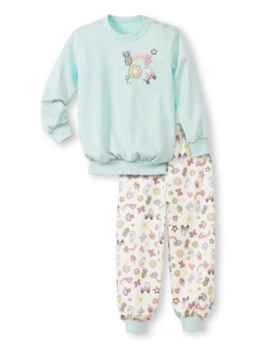 Pyjama Calida Toddlers Skates Pyjama With Cuff Bleu Enfant | BHJ-9684233