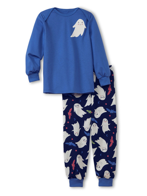 Pyjama Calida Toddlers Ghost Pyjama With Cuff Noir Enfant | BAL-7655341