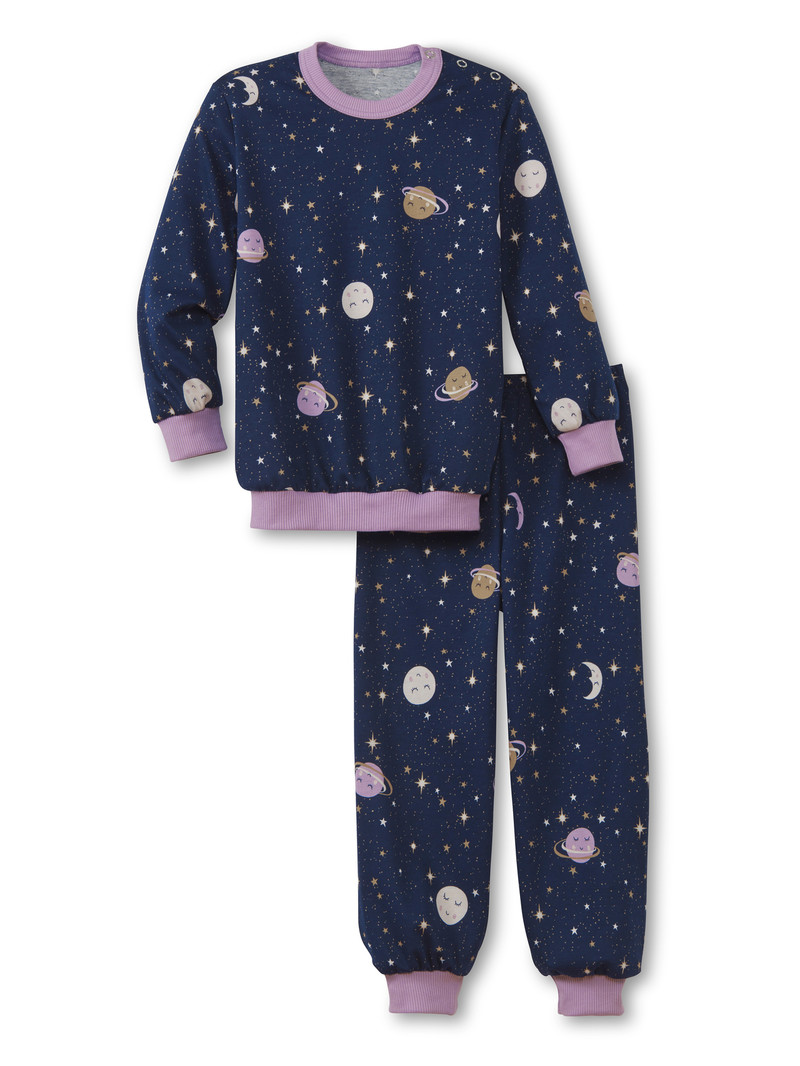 Pyjama Calida Toddlers Universe Pyjama With Cuff Bleu Enfant | STV-3588954