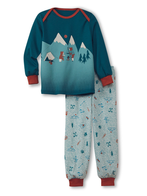 Pyjama Calida Toddlers Scout Pyjama With Cuff Noir Enfant | NCK-1491839