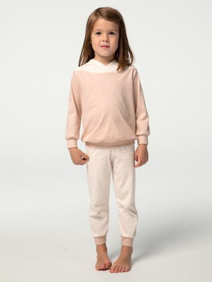 Pyjama Calida Toddlers Youngster Pyjama With Cuff Rose Enfant | EBJ-6642884