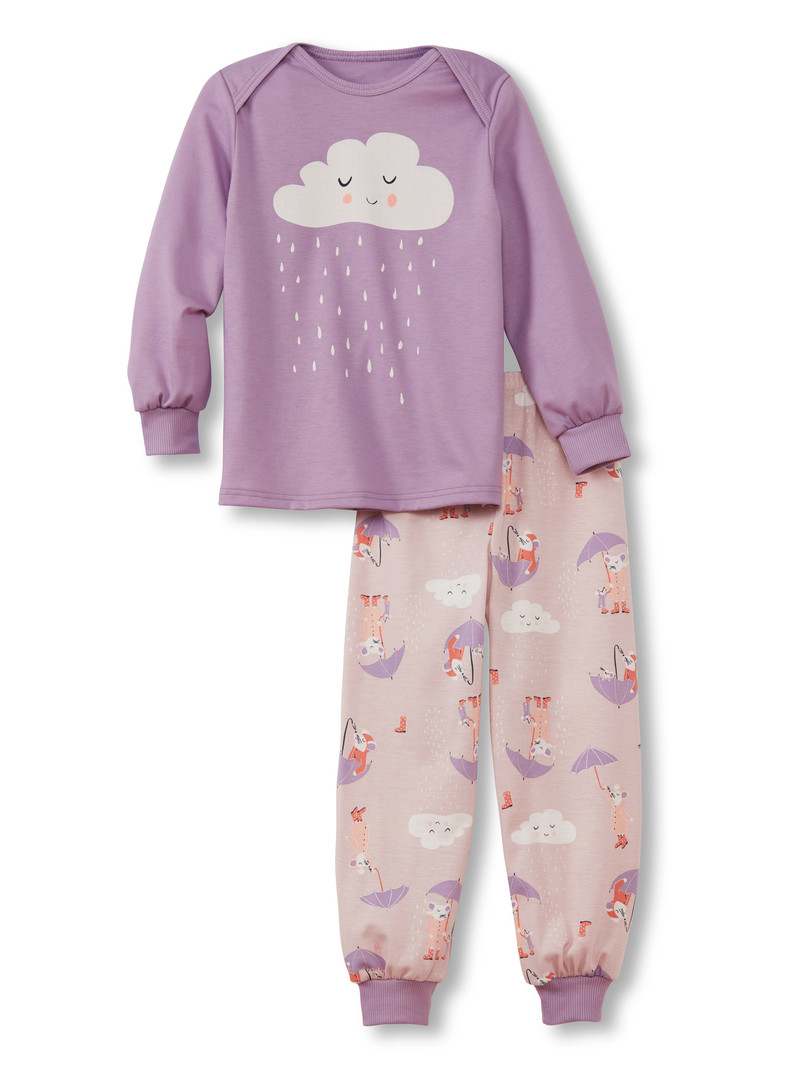 Pyjama Calida Toddlers Umbrella Pyjama With Cuff Lavande Enfant | NRK-4502590