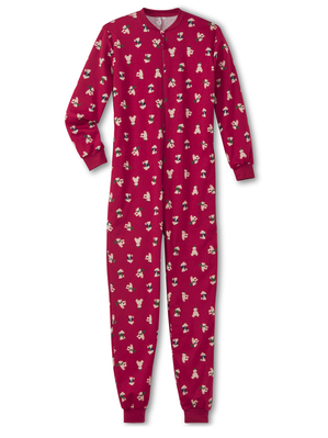 Pyjama Calida Family & Friends Jumpsuit Rouge Enfant | UXJ-5374345