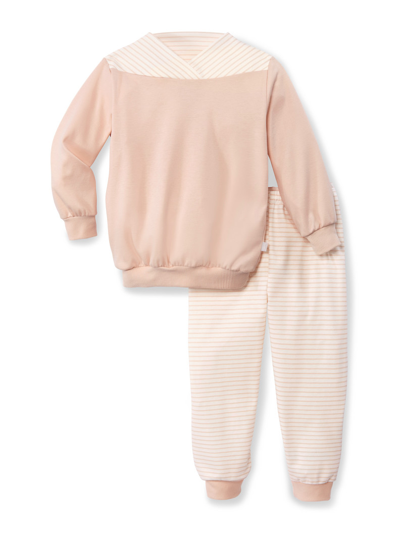 Pyjama Calida Toddlers Youngster Pyjama With Cuff Rose Enfant | EBJ-6642884