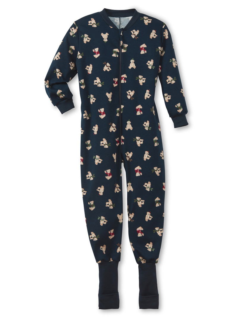 Pyjama Calida Family & Friends Jumpsuit Noir Enfant | DIC-8571654