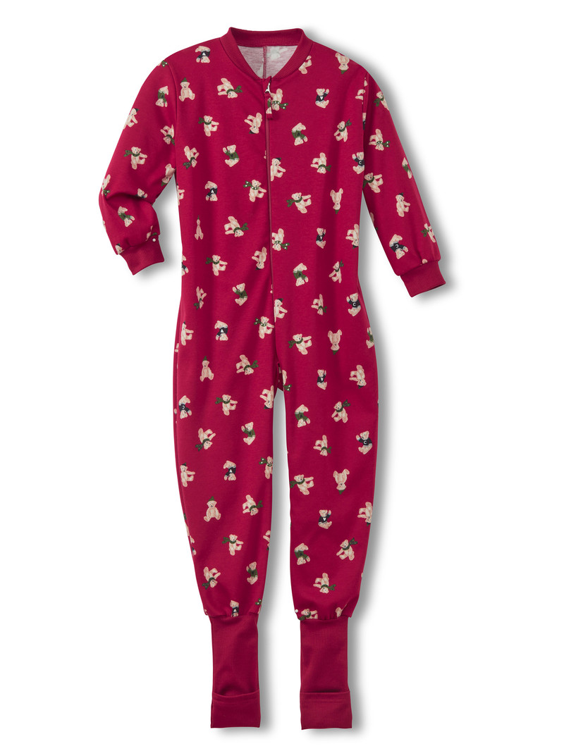 Pyjama Calida Family & Friends Jumpsuit Rouge Enfant | NGH-1660205