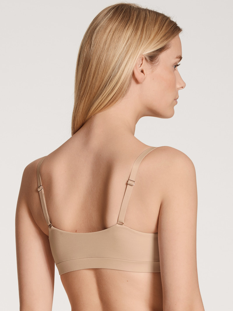 Sous Vêtement Calida Natural Skin Bustier, Cradle To Cradle Certified Rose Femme | OBI-1867052