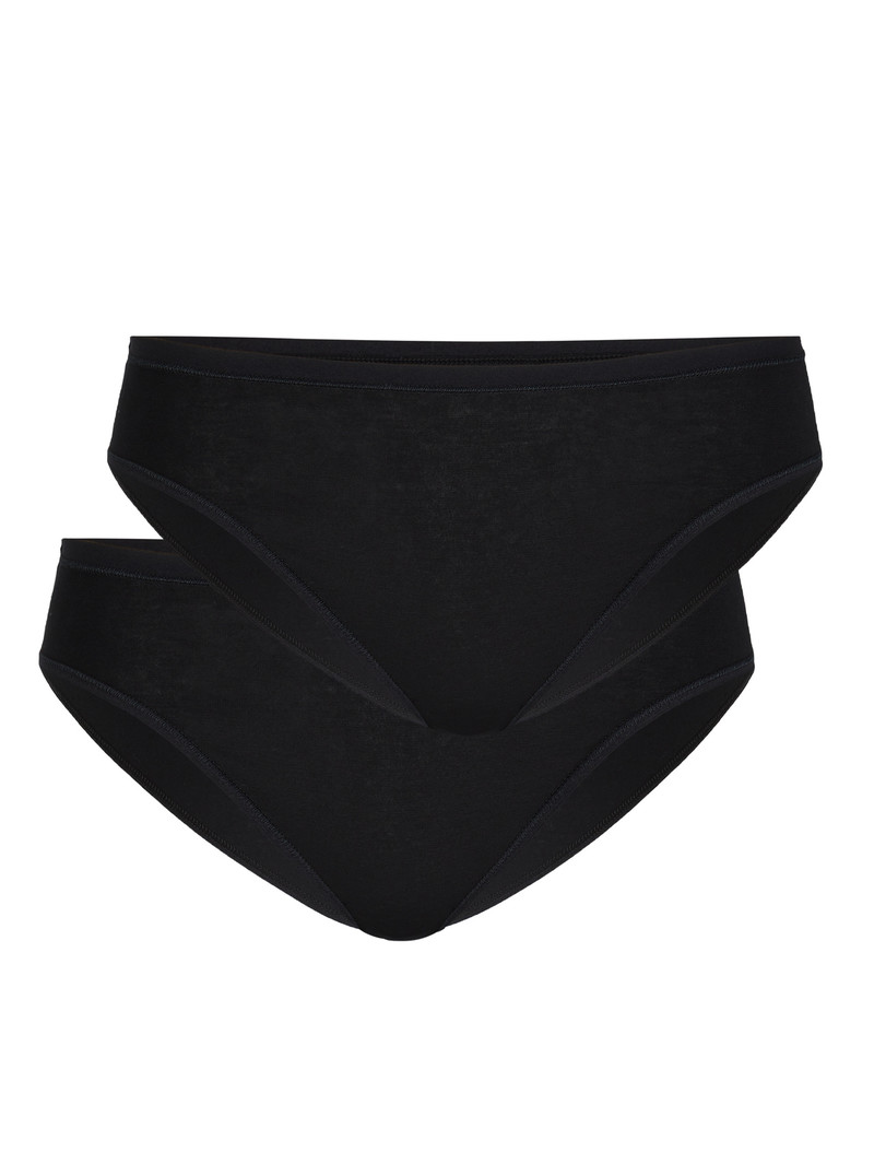 Sous Vêtement Calida Benefit Women Brief Schwarz Femme | JEU-4439107