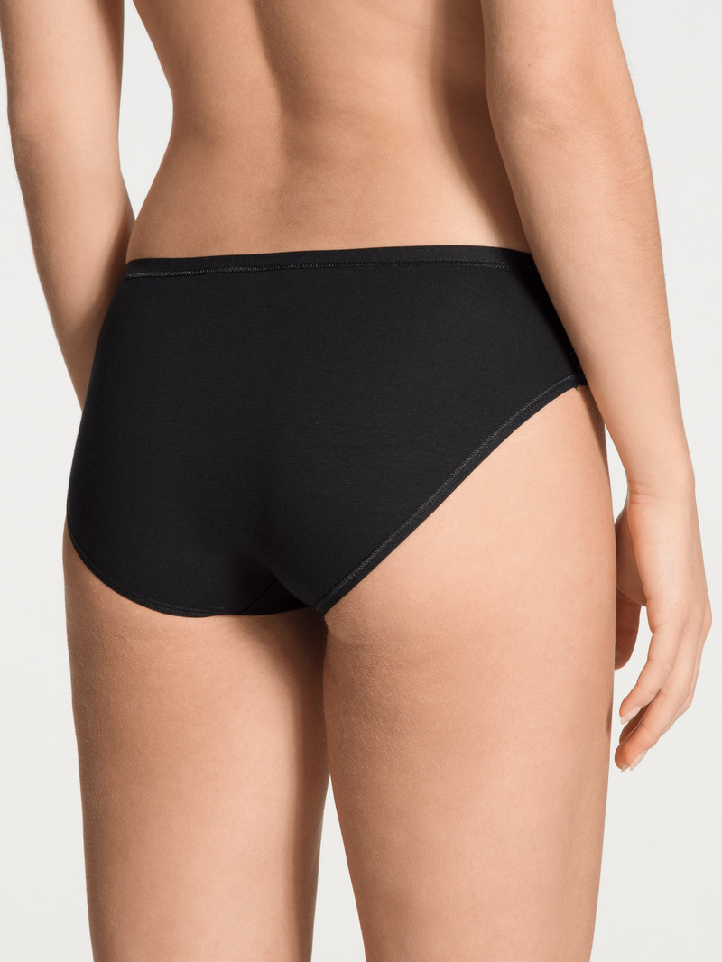 Sous Vêtement Calida Benefit Women Brief Schwarz Femme | JEU-4439107