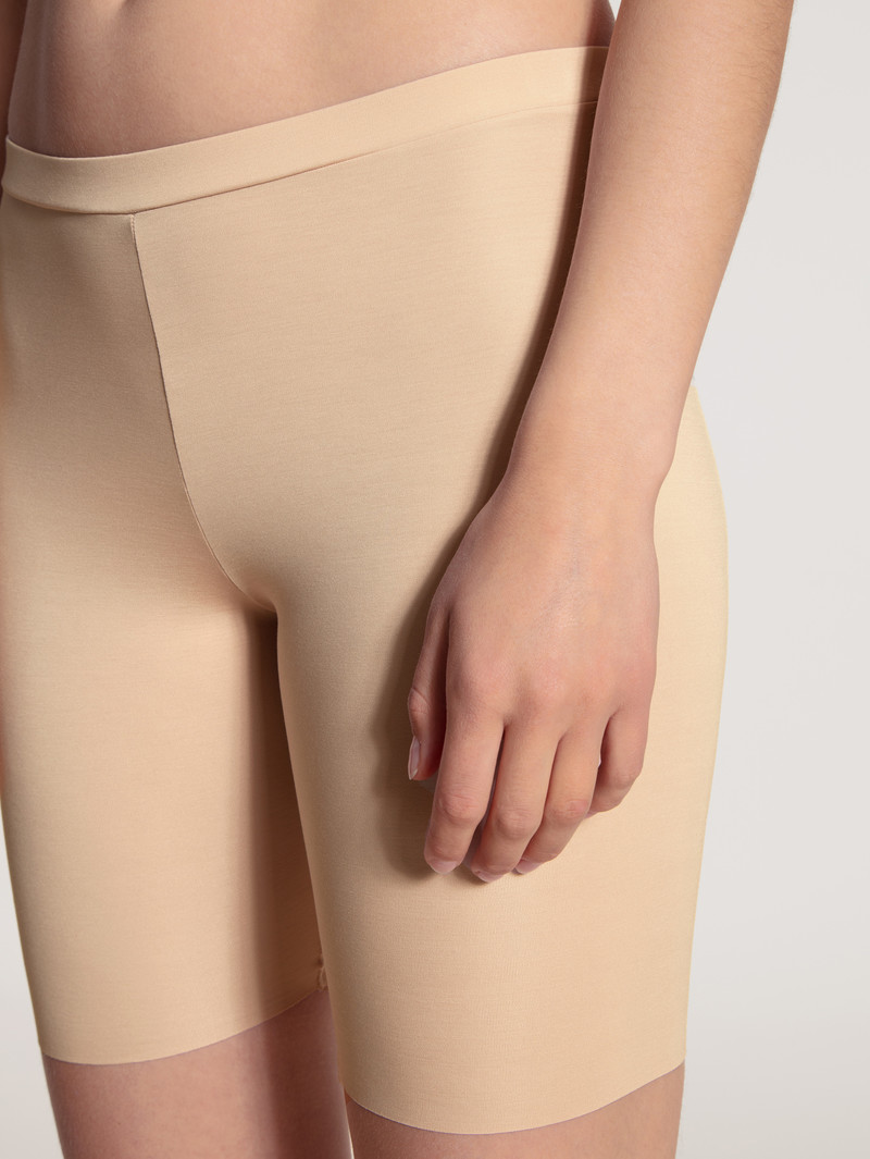 Sous Vêtement Calida Natural Skin Pants, Medium Leg, Cradle To Cradle Certified Rose Femme | XHY-7698167