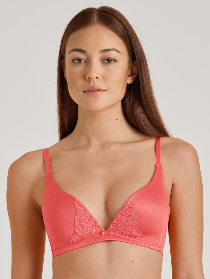 Sous Vêtement Calida Sensual Secrets Soft Bra Rose Femme | AJZ-4208503