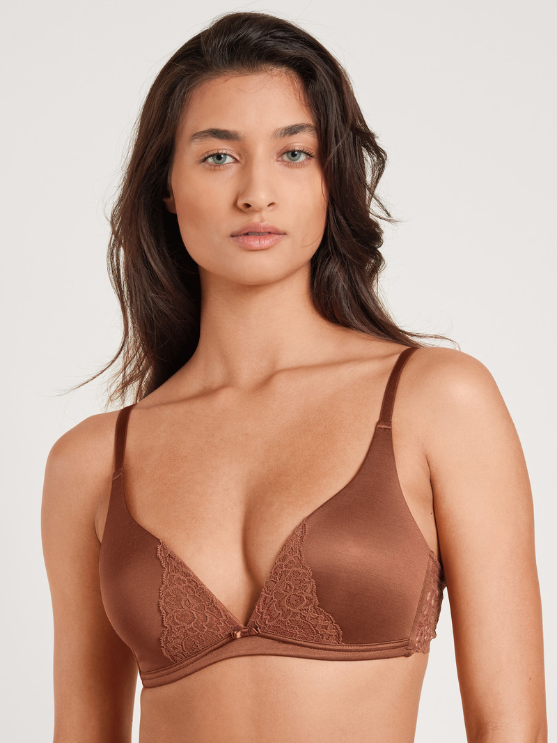 Sous Vêtement Calida Sensual Secrets Soft Bra Ginger Bisquit Femme | GFA-0319798