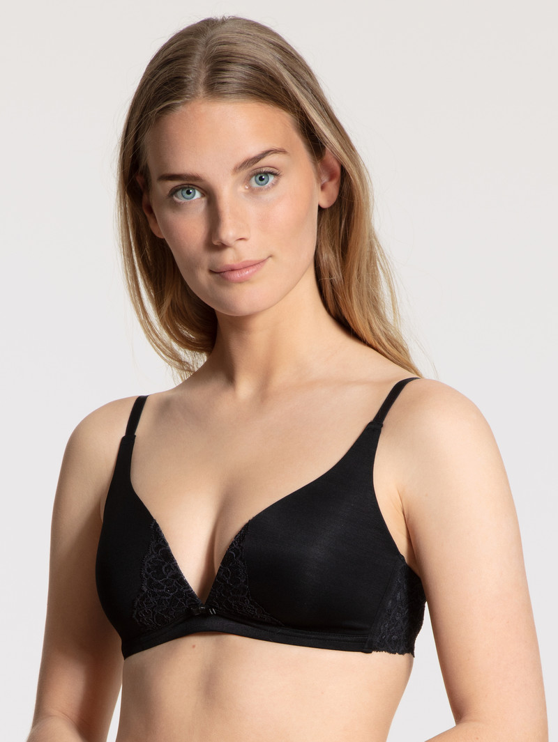 Sous Vêtement Calida Sensual Secrets Soft Bra Schwarz Femme | UAI-1266026