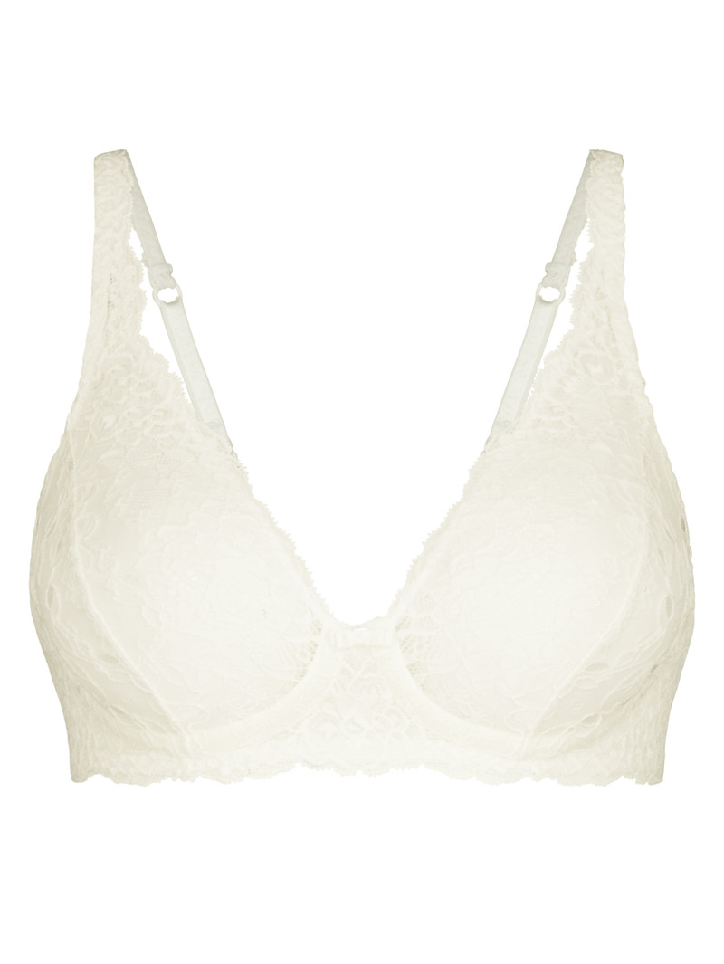 Sous Vêtement Calida Sensual Secrets Soft Non-wired Bra Alabaster Crème Femme | BII-1222116