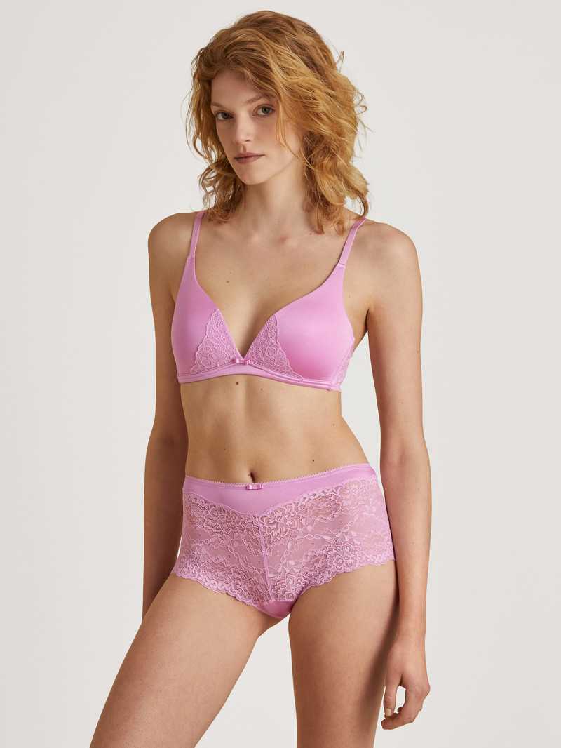 Sous Vêtement Calida Sensual Secrets Soft Bra Rose Femme | FAN-3895256