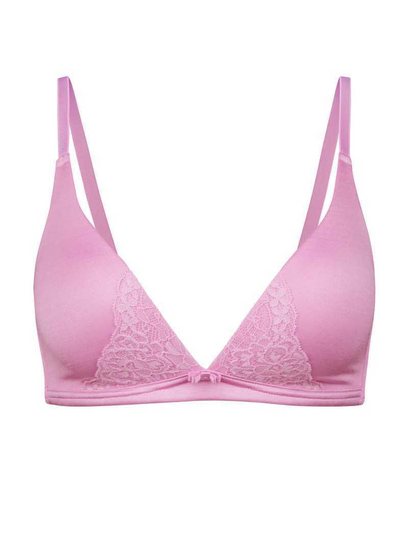 Sous Vêtement Calida Sensual Secrets Soft Bra Rose Femme | FAN-3895256