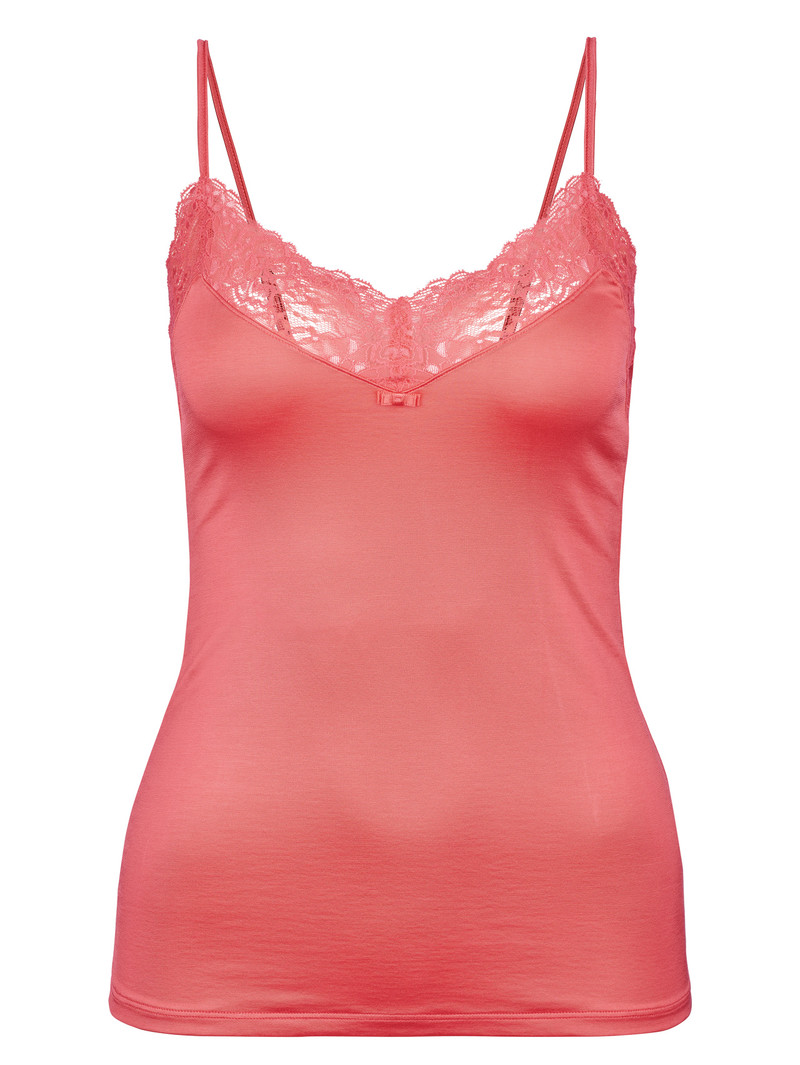 Sous Vêtement Calida Sensual Secrets Spaghetti Top Rose Femme | MUM-1178840