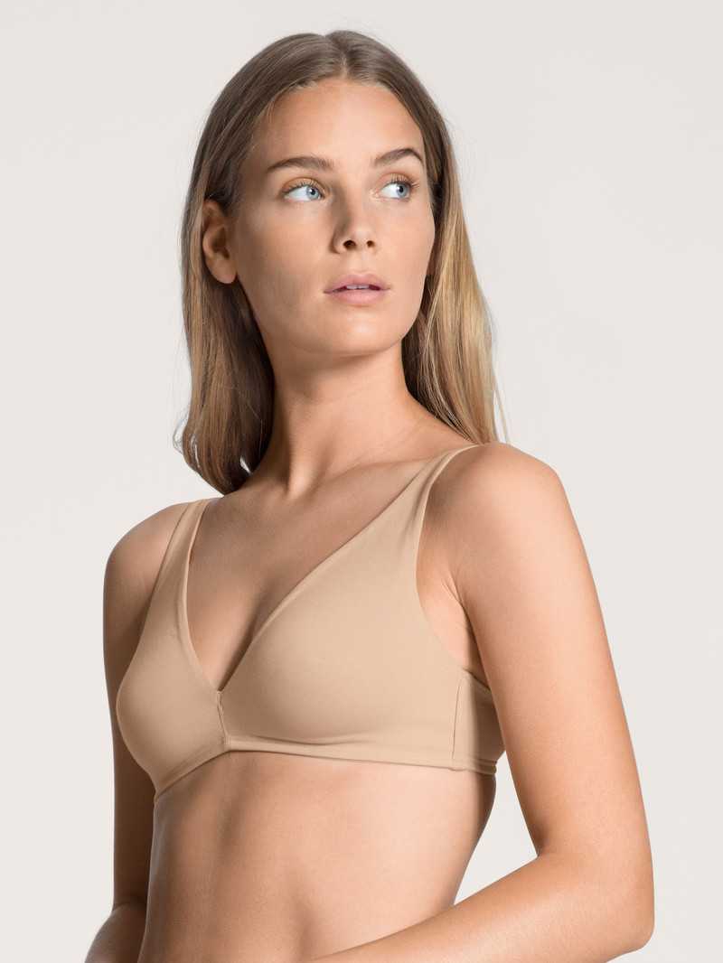 Sous Vêtement Calida Natural Comfort Soft Bra Rose Femme | FHO-4709474