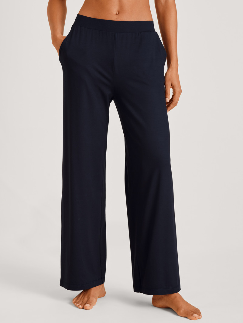 Deepsleepwear Calida Dsw Balancing Pants Noir Bleu Femme | VTC-5706869