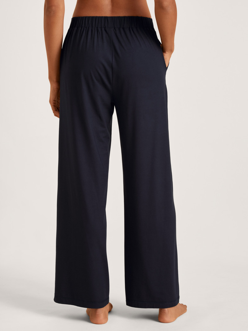 Deepsleepwear Calida Dsw Balancing Pants Noir Bleu Femme | VTC-5706869