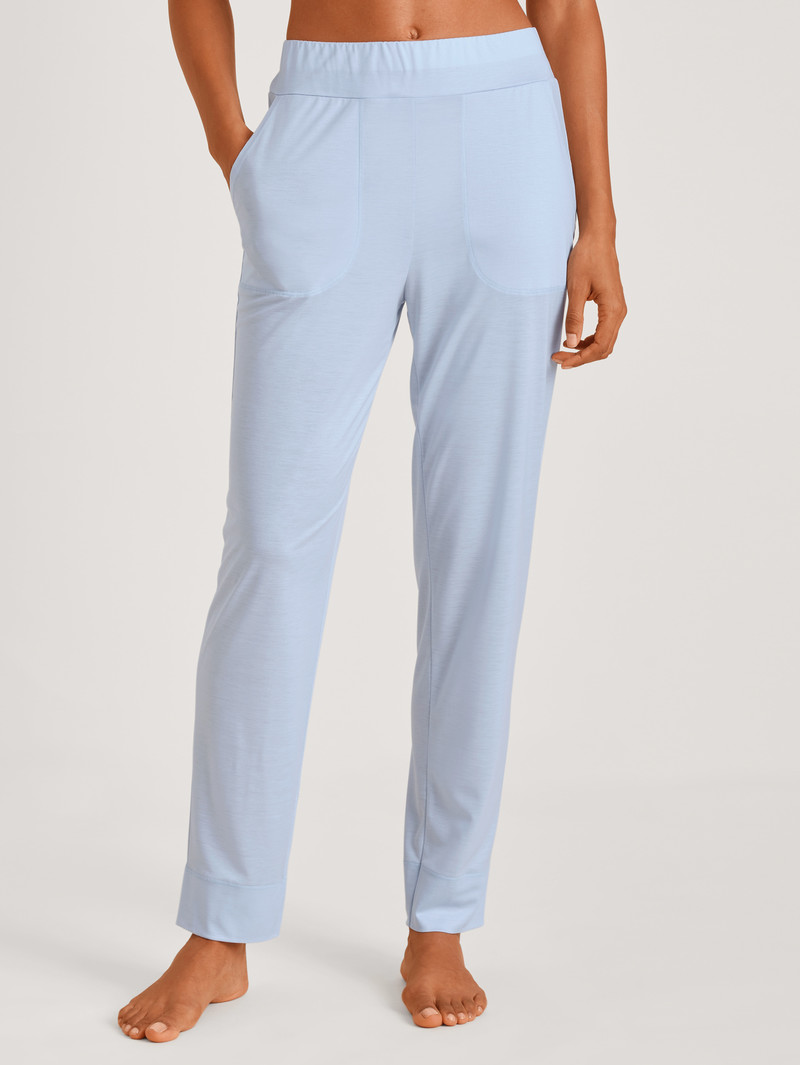 Deepsleepwear Calida Dsw Cooling Pants Bleu Femme | OMS-4108519