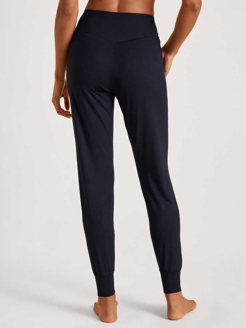 Deepsleepwear Calida Dsw Balancing Pants Noir Bleu Femme | WZS-5088726