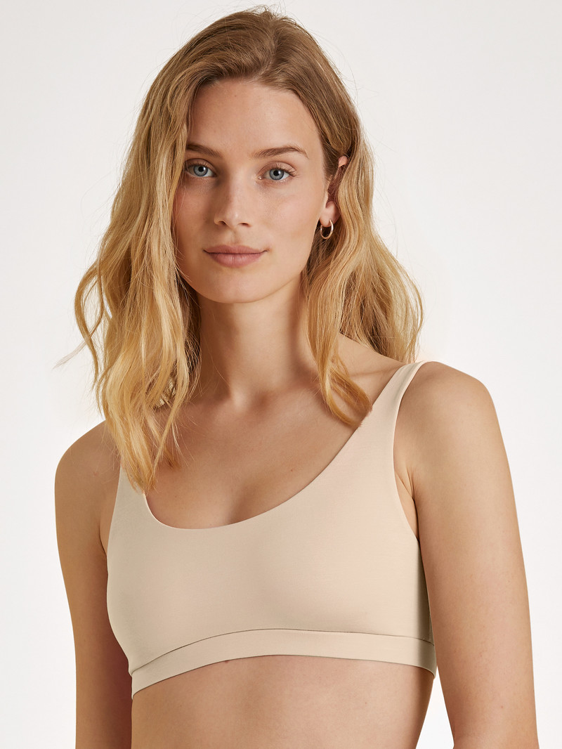 Sous Vêtement Calida Natural Skin Bustier, Cradle To Cradle Certified Rose Femme | CYE-2713503